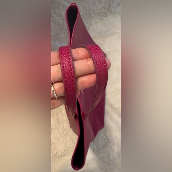 Raspberry Fuchsia Pinkish Purple Coach Tote Bag, Excellent Condition! 🌺 - Picture 9 of 16